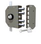 CR 3250 SERRATURA APPL P/LEGNO POMPA TRIPL C/SCR SX C/POMOLO
