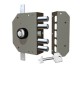 CR 3250 SERRATURA APPL P/LEGNO POMPA TRIPL C/SCR SX C/POMOLO