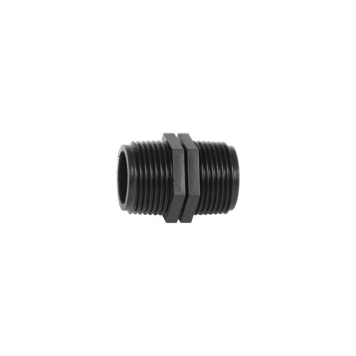 RACCORDO POLIPROP NIPPLO 2X 2