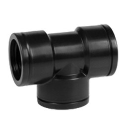 RACCORDO POLIPROP TEE A 90 FEMMINA 11/4