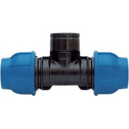 RACCORDO POLIPROP TEE FEM D 40 X 11/4 X 40MM*