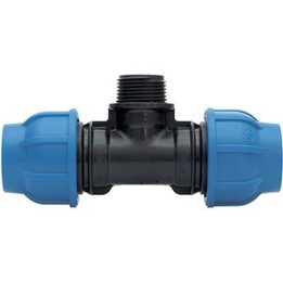 RACCORDO POLIPROP TEE MAS D 32 X 1 X 32MM