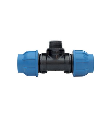 RACCORDO POLIPROP TEE MAS D 32 X 1 X 32MM