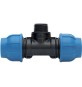 RACCORDO POLIPROP TEE MAS D 40 X 11/4 X 40MM