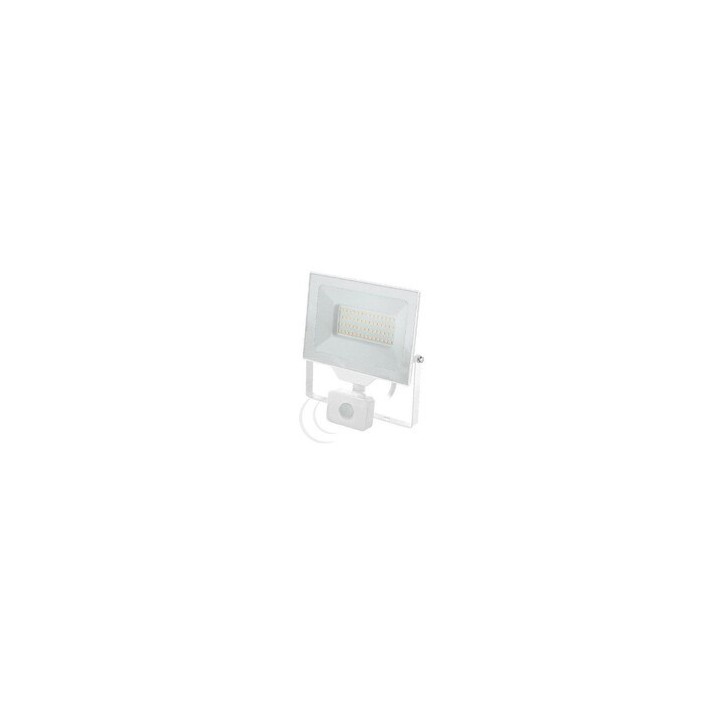 PROIETTORE LED C/SENSORE 50W 4000K BIANCO