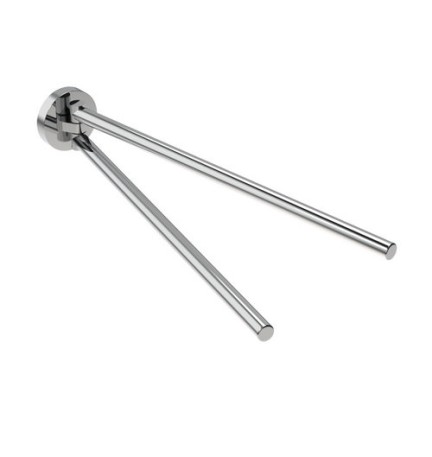 PORTA ASCIUGAMANI A SNODO MOD. CLASS Nero cm 5 x h.5 x 32