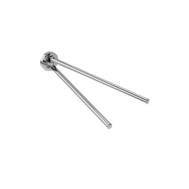 PORTA ASCIUGAMANI A SNODO MOD. CLASS Nero cm 5 x h.5 x 32