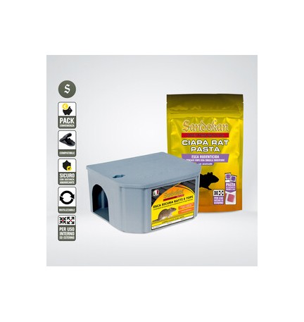 CONTENITORE P/ESCA TOPICIDA C/ ESCA PASTA 150 G