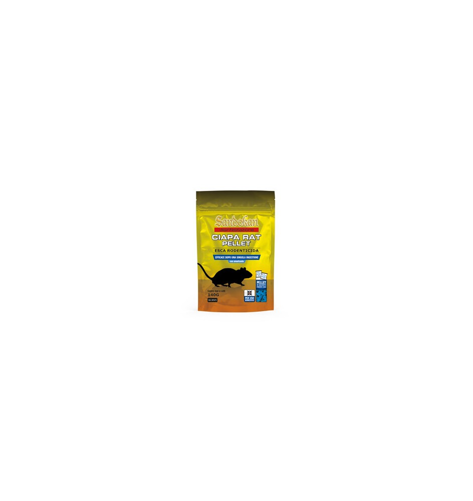 ESCA RODENTICIDA CIAPA RAT PELLET 140 G