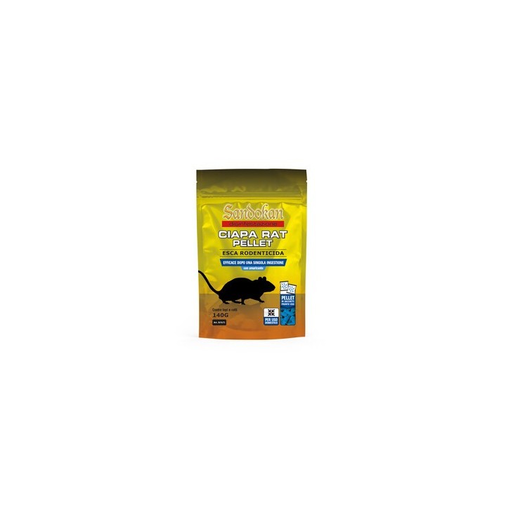 ESCA RODENTICIDA CIAPA RAT PELLET 140 G