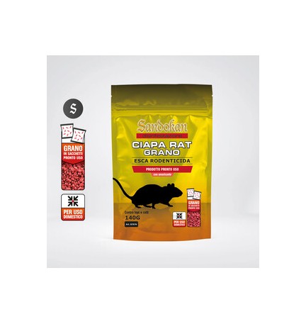 ESCA RODENTICIDA CIAPA RAT GRANO 140 G