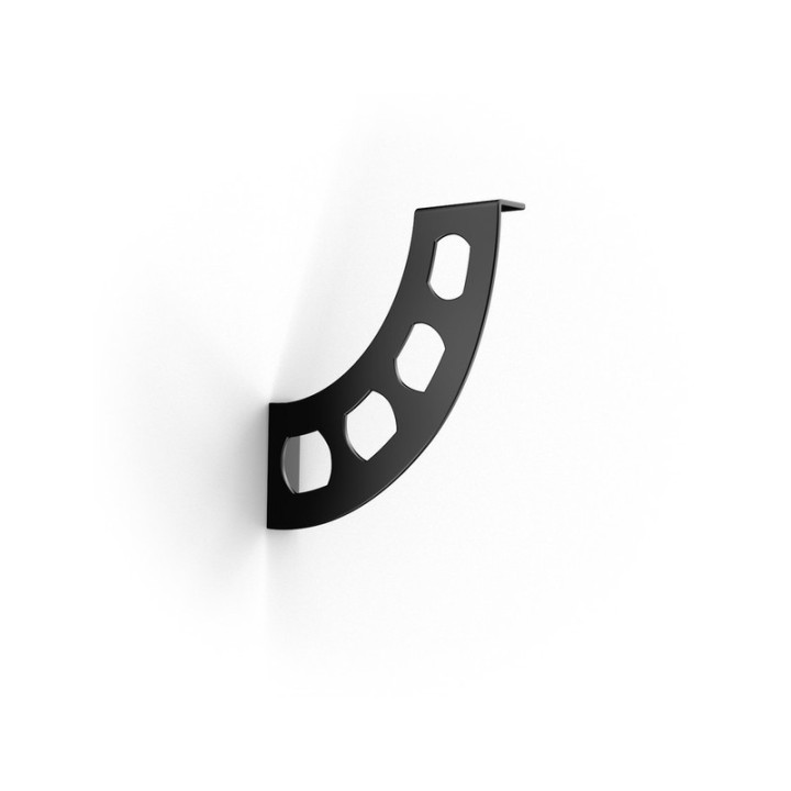 REGGIMENSOLA BOOMERANG 180X190 MM NERO CF 2 PZ
