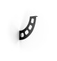 REGGIMENSOLA BOOMERANG 180X190 MM NERO CF 2 PZ
