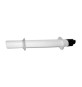TUBO COASSIALE CON TERMINALE 60/100 -