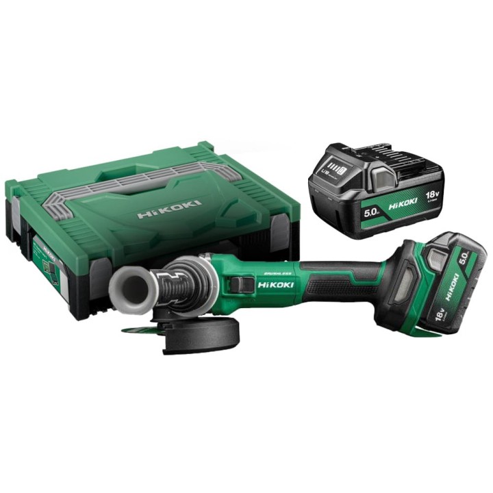 HIKOKI SMERIGLIATRICE ANG G1813DVE 18V 125MM BRUS