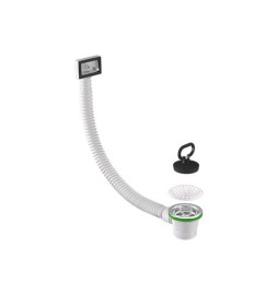 PILETTA PER LAVELLO CUCINA CON TROPPO PIENO RETTANGOLARE Diam. 70 x 1"1/2