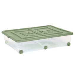 CONTENITORE ROLLING C/COPERCHIO ALI 60X40H18 CM