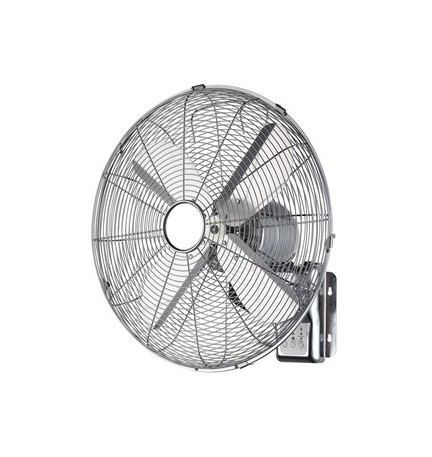 VENTILATORE A PARETE 60W IN ACCIAIO 4 PALE