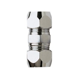 DOPPIO NIPPLES CON GUARNIZIONI 3/8x10 mm
