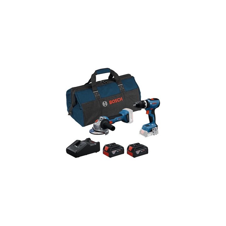 BOSCH-B KIT TRAPANO C/PERC 65NM 18V-65+SMERIGL 18V-8