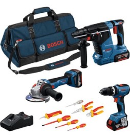 BOSCH-B KIT TRAPANO C/PERC+SMERIGL+MARTELLO PERF