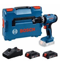 BOSCH-B TRAPANO C/PERC GSB 18V-25 + 2 BATT