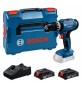 BOSCH-B TRAPANO C/PERC GSB 18V-25 + 2 BATT