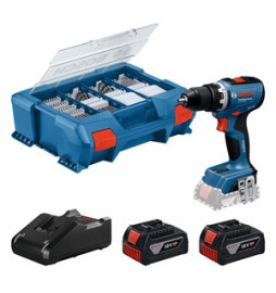 BOSCH-B TRAPANO GSR 18V-65 PROF BRUSHLESS +2 BATT