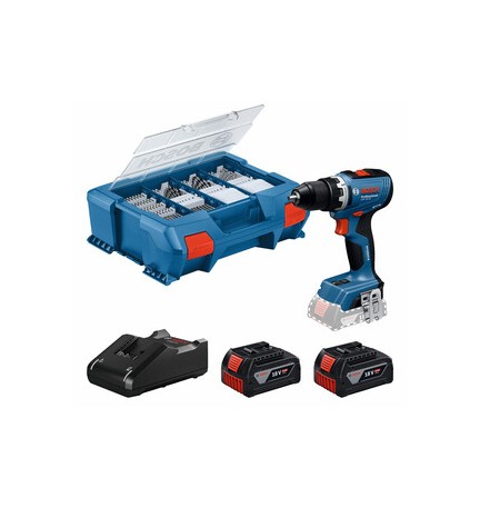 BOSCH-B TRAPANO GSR 18V-65 PROF BRUSHLESS +2 BATT