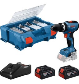 BOSCH-B TRAPANO C/PERC GSB 18V-65 BRUSHLESS+2 BATT