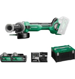 HIKOKI SMERIGLIATRICE ANG G1813DA 18V 125MM BRUSH