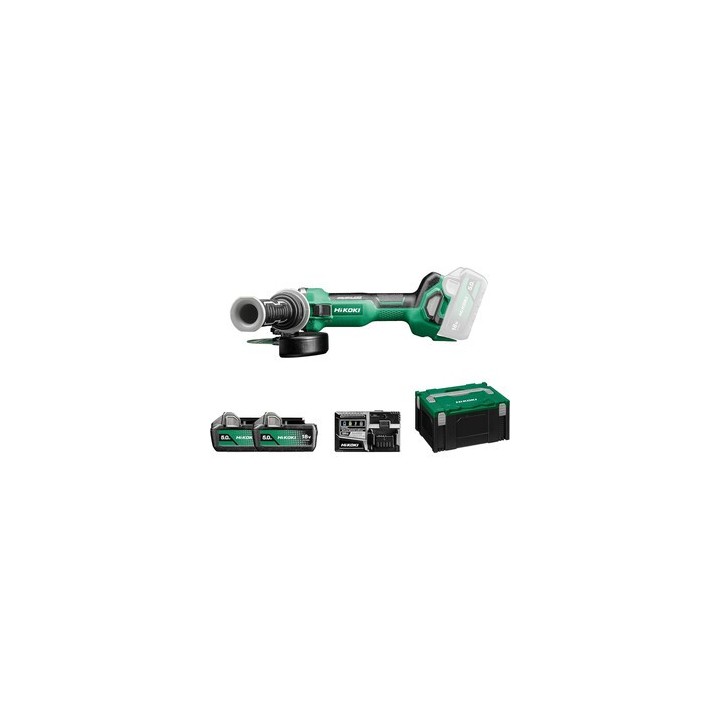 HIKOKI SMERIGLIATRICE ANG G1813DA 18V 125MM BRUSH