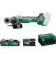 HIKOKI SMERIGLIATRICE ANG G1813DA 18V 125MM BRUSH