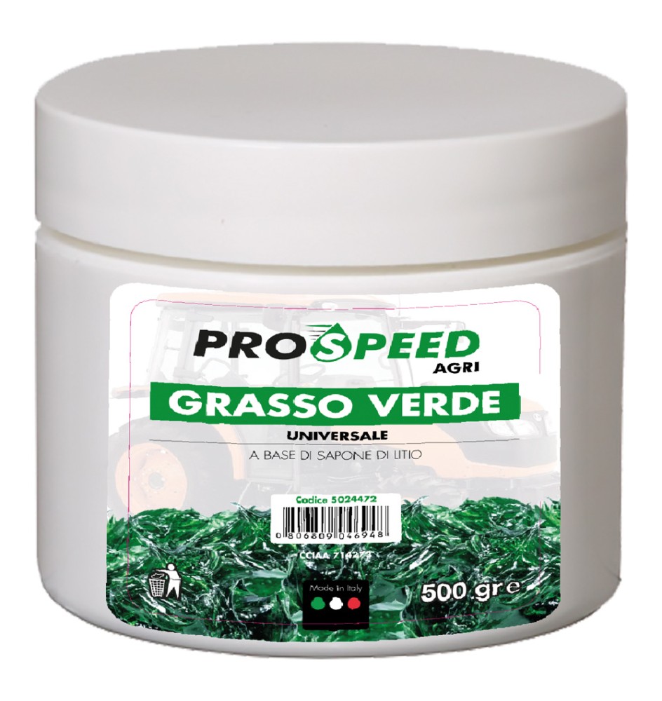 GRASSO INDUSTRIALE gr. 500 - barattolo bianco