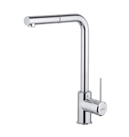 MISCELATORE LAVELLO CANNA ALTA PICO CON DOCCIA ESTRAIBILE Cromo