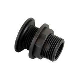 ATTACCO PER SERBATOIO MF CON GUARNIZIONE PIANA IN EPDM 1"1/2x1"1/4