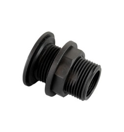 ATTACCO PER SERBATOIO MF CON GUARNIZIONE PIANA IN EPDM 2"x1"1/2