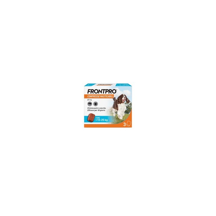 FRONTPRO COMPRESSA MASTICABILE CANI 10-25 KG 3 PZ