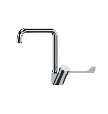 MISCELATORE MONOCOMANDO LAVELLO BOCCA ALTA AD U Cromo