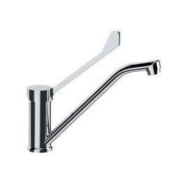 MONOCOMANDO LAVELLO CON BOCCA GIREVOLE CON LEVA CLINICA Cromo