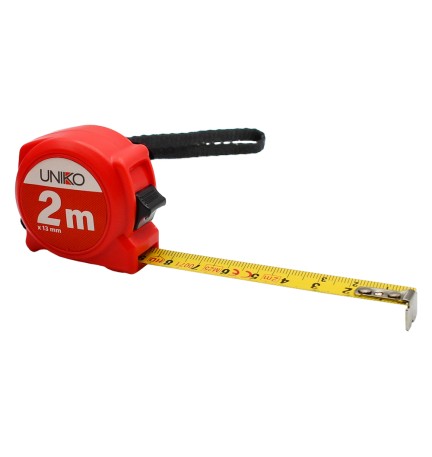 FLESSOMETRO PROFESSIONALE 'UNIKO' mt.2 x 13 mm