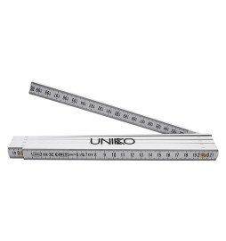 DOPPIO METRO 'UNIKO' mt.2 - pieghevole in plastica