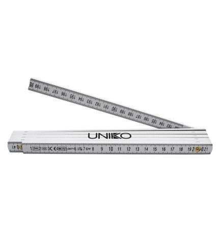 DOPPIO METRO 'UNIKO' mt.2 - pieghevole in plastica