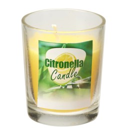 CANDELA ALLA CITRONELLA cm 5 x 6
