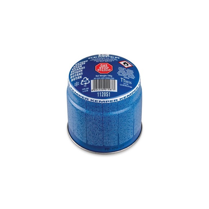 CARTUCCIA GAS UNIVERSALE CON VALVOLA GLS 206 190 gr