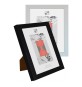 CORNICE 'DUBOIS' cm 24 x 30 - argento