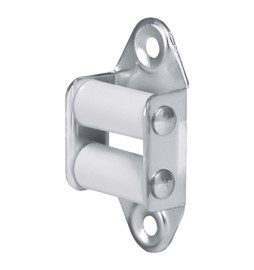 RULLO GUIDA CINGHIA verticale - rulli nylon - bianca