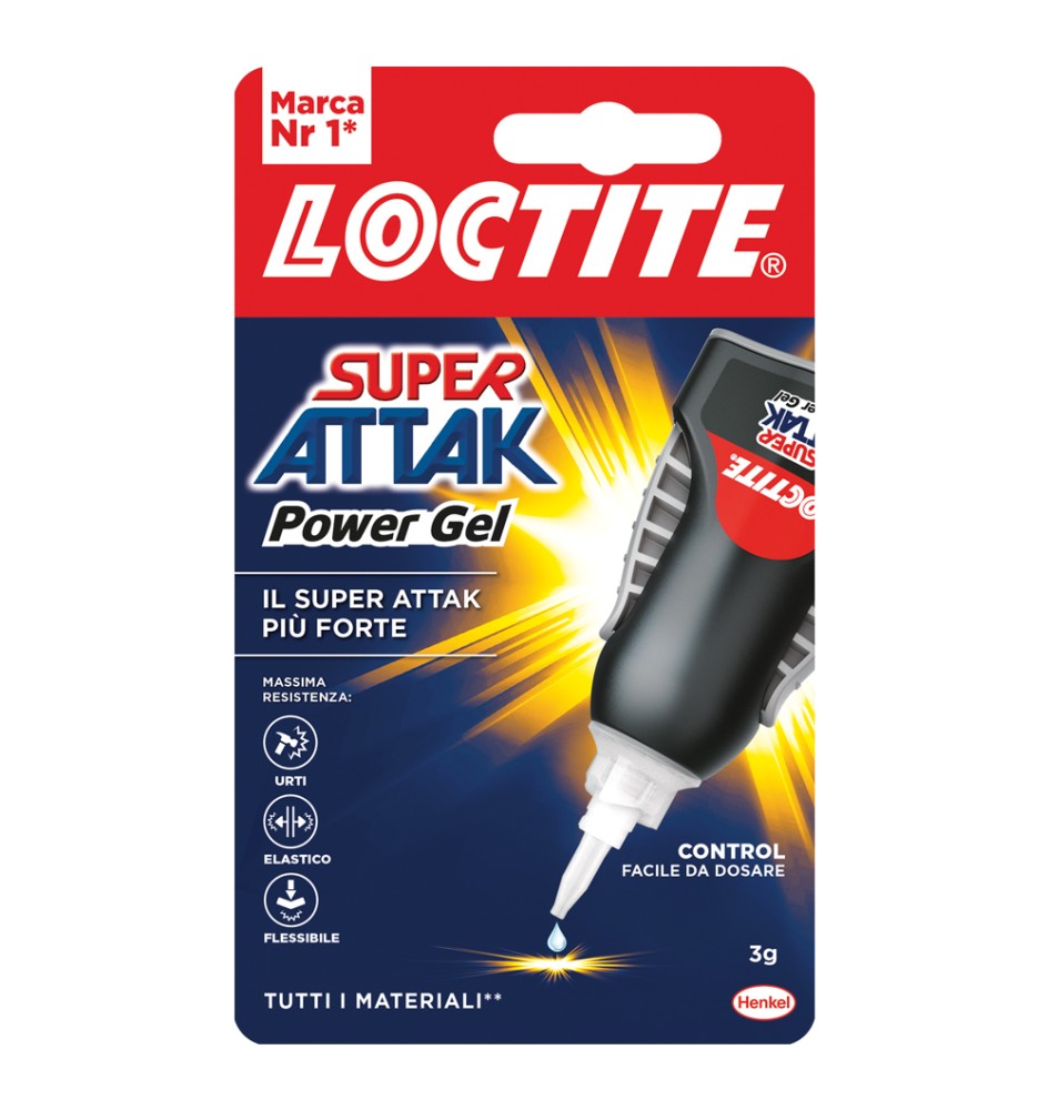 SUPER ATTAK 'POWER GEL CONTROL' gr.3 - trasparente
