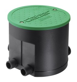 POZZETTO CIRCOLARE CON PROGRAMMATORE 'HYDRO 4 BT' Art. 90840 - Ø 20 / h.15,3 cm