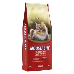CROCCANTINI PER GATTI 'MOUSTACHE GUSTO TRIS' pesce, pollo e manzo - kg 20